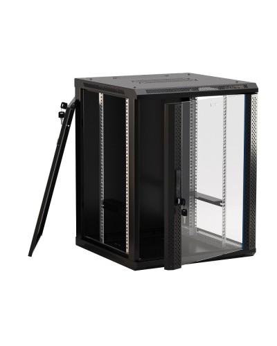 TWB-0445-GP-RAL9004. Шкаф телекоммуникационный 19 настенный 4U. Hyperline в Рязани