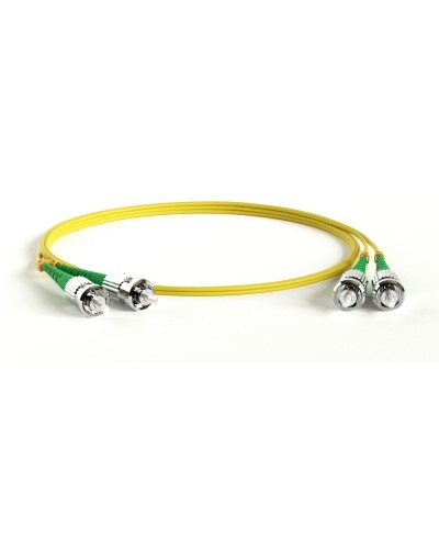 FC-D2-9-ST/AR-ST/AR-H-1M-LSZH-YL. Патч-корд волоконно-оптический ST-ST. Hyperline в Рязани