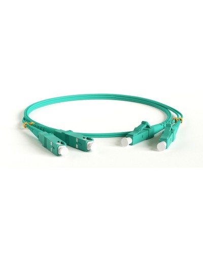 FC-D2-503-LC/PR-SC/PR-H-2M-LSZH-AQ. Патч-корд волоконно-оптический многомодовый. Hyperline в Рязани