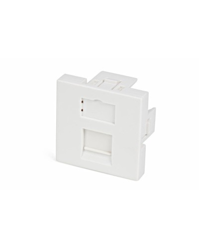 SIP2-1K-M45-45. Вставка 45х45 для 1 модуля формата Keystone Jack, со шторкой. Hyperline в Рязани