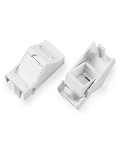 SIP2A-1K-M45-22.5. Вставка угловая 45x22.5 (аналог Mosaic) для 1 модуля формата Keystone Jack. Hyperline в Рязани