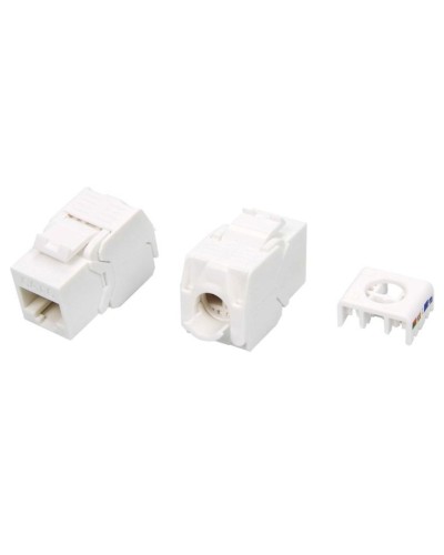 KJ8-8P8C-C6-180-TLS-WH. Вставка Keystone Jack RJ-45. Hyperline в Рязани
