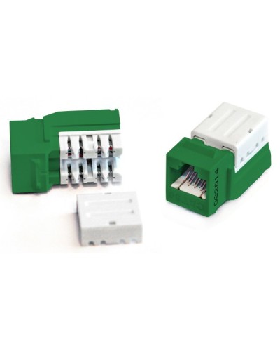 KJNE-8P8C-C5e-90-GN. Вставка Keystone Jack RJ-45. Hyperline в Рязани
