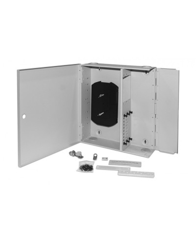 FO-WBX-6xSLT-W140H42-48UN-GY. Кросс оптический настенный. Hyperline в Рязани