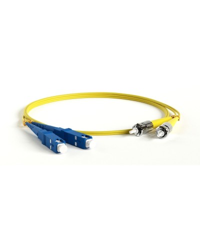 FC-D2-9-SC/UR-ST/UR-H-1M-LSZH-YL. Патч-корд волоконно-оптический ST-SC. Hyperline в Рязани