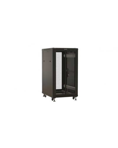 TTBR-1868-DD-RAL9004. Шкаф телекоммуникационный 19 напольный 18U. Hyperline в Рязани
