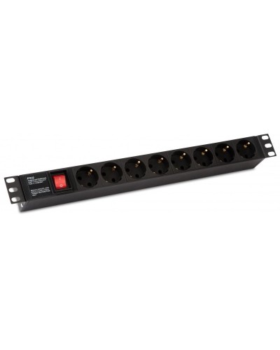 SHE19-8SH-S-IEC. Блок розеток 19. Hyperline в Рязани