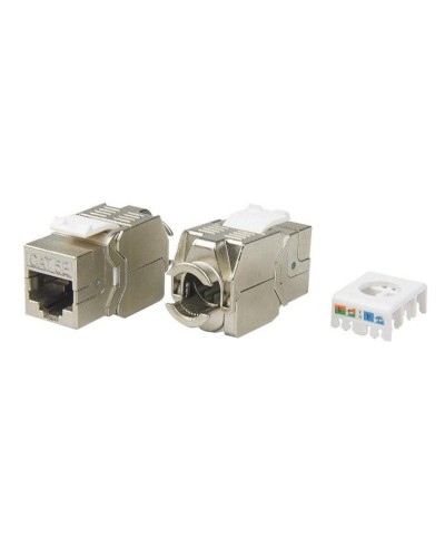 KJ8-8P8C-C5e-180-TLS-SH-F-WH. Вставка Keystone Jack RJ-45. Hyperline в Рязани