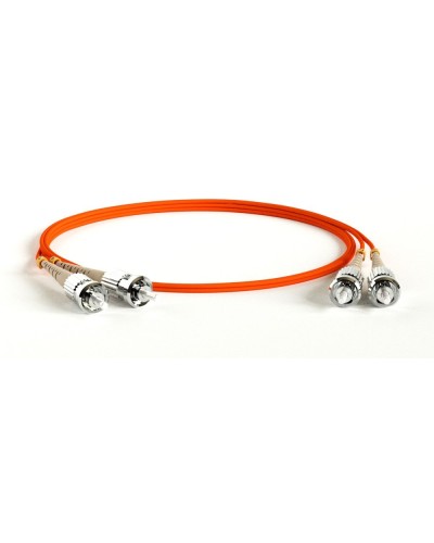 FC-D2-50-ST/PR-ST/PR-H-1M-LSZH-OR. Патч-корд волоконно-оптический многомодовый. Hyperline в Рязани