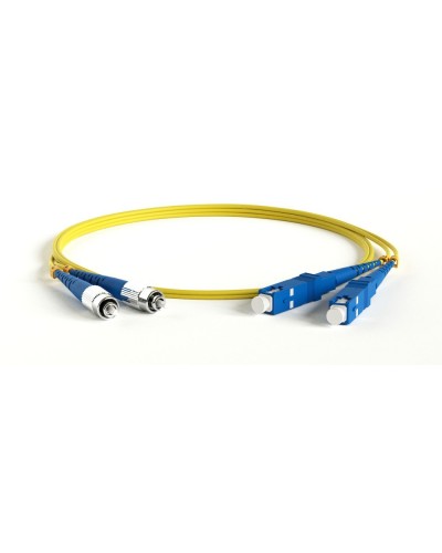 FC-D2-9-FC/UR-SC/UR-H-2M-LSZH-YL. Патч-корд волоконно-оптический SC-FC. Hyperline в Рязани
