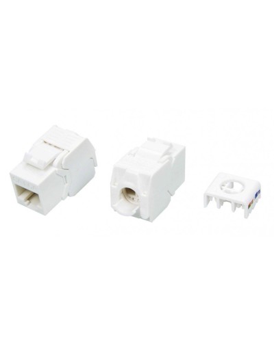 KJ8-8P8C-C6A-180-TLS-WH. Вставка Keystone Jack RJ-45. Hyperline в Рязани