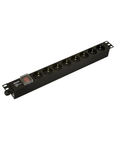 SHE19-8SH-S-CB. Блок розеток 19. Hyperline в Рязани