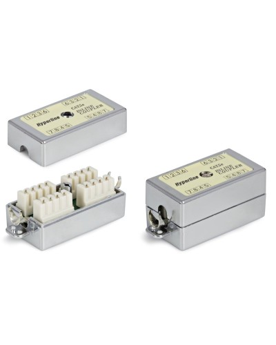 CA-IDC-C5e-SH-F-WH. Проходной адаптер экранированный. Hyperline в Рязани