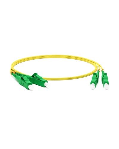 FC-D2-9-LC/AR-LC/AR-H-2M-LSZH-YL. Патч-корд волоконно-оптический одномодовый. Hyperline в Рязани