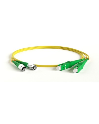 FC-D2-9-FC/AR-SC/AR-H-1M-LSZH-YL. Патч-корд волоконно-оптический SC-FC. Hyperline в Рязани