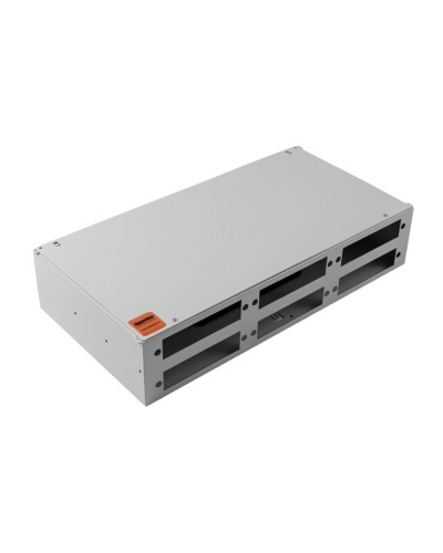 FO-19R-2U-6xSLT-W140H42-48UN-GY. Кросс оптический 19. Hyperline в Рязани