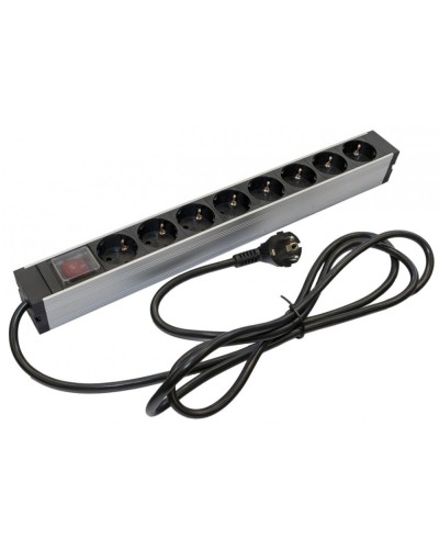 SHZ19-8SH-S-2.5EU. Блок розеток 19. Hyperline в Рязани