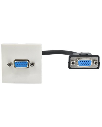 Розетка VGA M/M PRIMER РКМ-10-20-П белый IEK(PR-KK40D-RV-0-1-K01). Розетка. IEK в Рязани