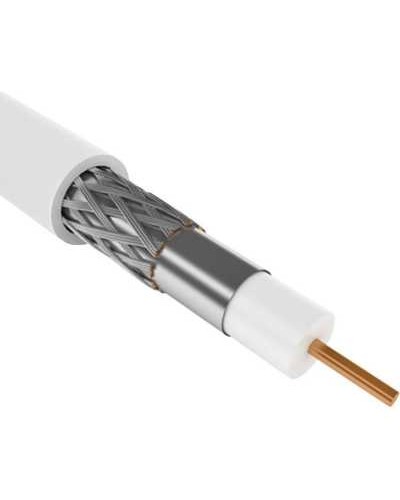 GENERICA RG6 медный 75Ом FPE PVC белый (CC3-R6F1-111-300-G). Кабель коаксиальный медный. IEK в Рязани