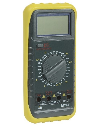 Мультиметр цифровой Professional MY64 (TMD-5S-064). Мультиметр цифровой. IEK в Рязани