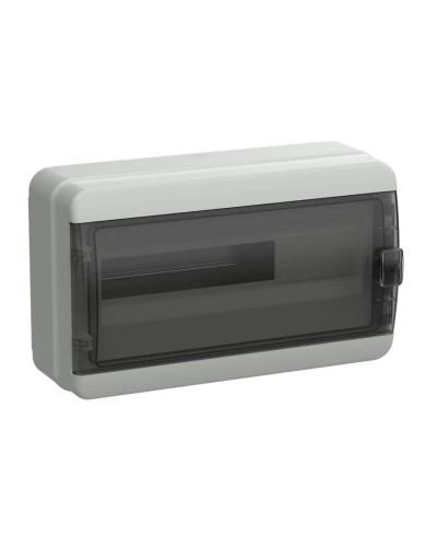 Корпус пластиковый КМПн-18 IP65 TEKFOR (TF5-KP72-N-18-65-K03-K02). Корпус модульный пластиковый черная прозрачная дверь. IEK в Рязани