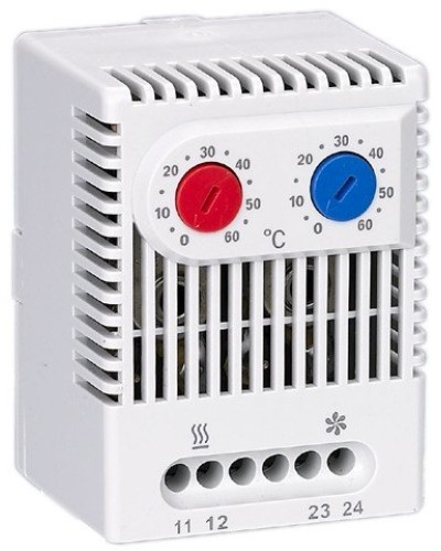 Термостат двухканальный от 0 до +60°C NO+NC (YCE-DTNO-NC-60). Термостат двухканальный. IEK в Рязани