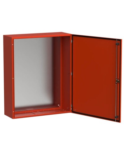ЩМП-100.80.30 УХЛ1 IP66 RAL3020 TITAN 5 (TI5-13-N-100-080-030-66). Корпус металлический с монтажной платой. IEK в Рязани