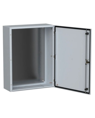ЩМП-80.60.25 УХЛ1 IP66 800х600х250 TITAN 5 (TI5-10-N-080-060-025-66). Шкаф металлический с монтажной платой. IEK в Рязани