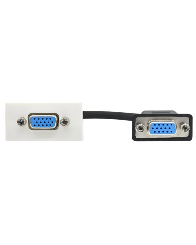 Розетка VGA M/M PRIMER РКМ-20-20-П белый IEK (PR-KK40D-RV-0-2-K01). Розетка. IEK в Рязани