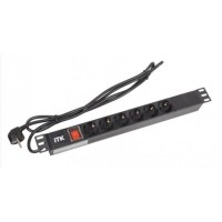 PH12-6D1-P. Блок розеток 19”. ITK