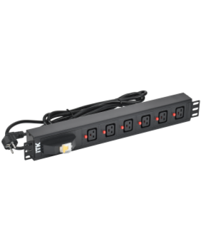 PH21-06C19-11. Блок розеток 19”. ITK в Рязани