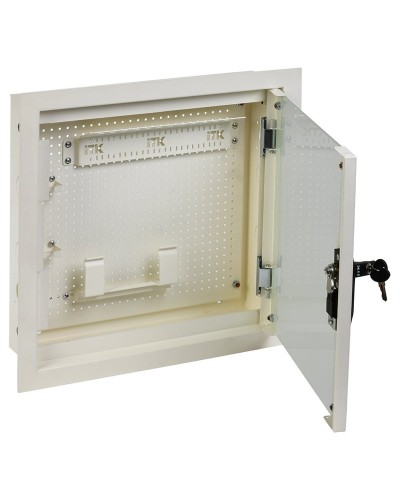 LR16-4H41-G-FR2. Шкаф мультимедиа 2 комнаты 400х400мм. ITK в Рязани