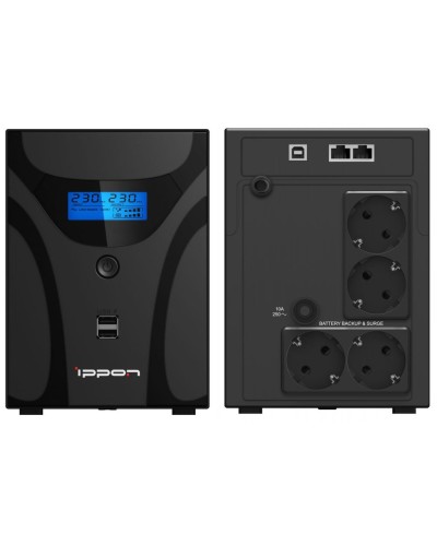 Ippon Smart Power Pro II 1200 Euro (1029740). Источник бесперебойного питания. Ippon в Рязани