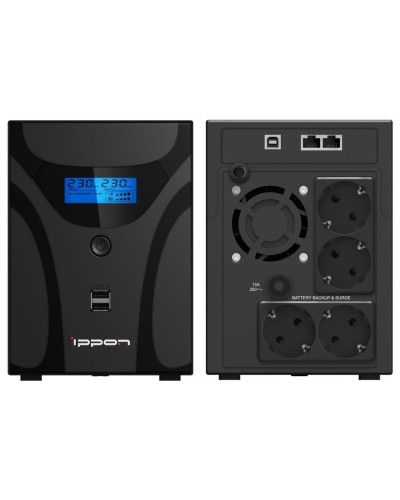Ippon Smart Power Pro II 1600 Euro (1029742). Источник бесперебойного питания. Ippon в Рязани