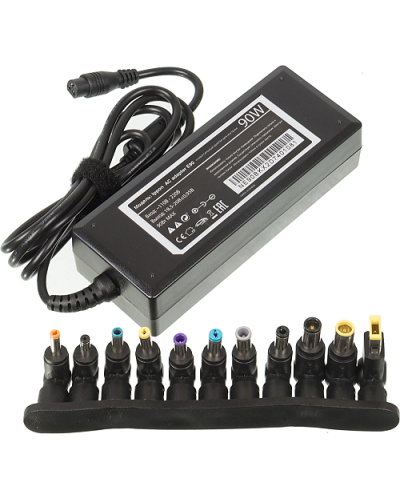 Блок питания Ippon E90 автоматический 90W 18.5V-20V 11-connectors 4.5A, LED индикатор (651780). Блок питания. Ippon в Рязани