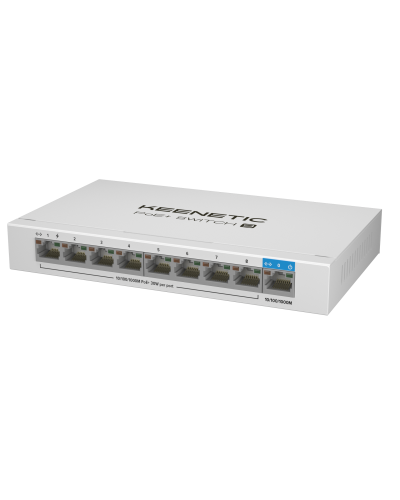Keenetic KN-4710 (L2) 9х1Гбит/с 8PoE+ 120W. Коммутатор с PoE. KEENETIC в Рязани