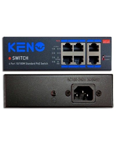 KN-SW402POE+. Коммутатор с питанием по PoE. KENO в Рязани