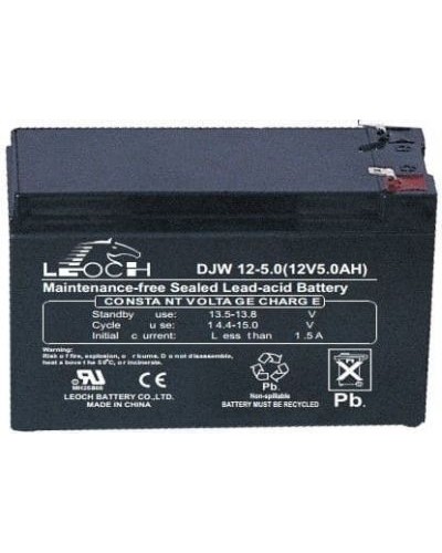 LEOCH DJW 12-5,0. Аккумулятор герметичный свинцово-кислотный. LEOCH в Рязани