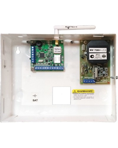 NV 1010c. Устройство оконечное объектовое приемно-контрольное c GSM коммуникатором. NAVIgard в Рязани