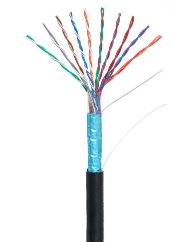 F/UTP 10pair, Cat5, Out, PE (EC-UF010-5-PE-BK-3). Кабель «витая пара» (LAN) для структурированных систем связи. NETLAN в Рязани