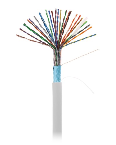 F/UTP 25pair, Cat5, In, PVC (EC-UF025-5-PVC-GY-3). Кабель «витая пара» (LAN) для структурированных систем связи. NETLAN в Рязани