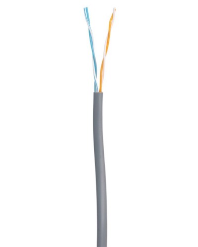 U/UTP 2pair, Cat5, In, PVC (EC-UU002-5-PVC-GY-1). Кабель «витая пара» (LAN) для структурированных систем связи. NETLAN в Рязани