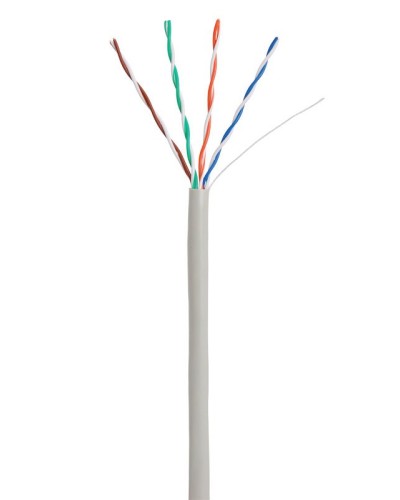 U/UTP 4pair, Cat5e, In, PVC (EC-UU004-5E-PVC-GY). Кабель «витая пара» (LAN) для структурированных систем связи. NETLAN в Рязани
