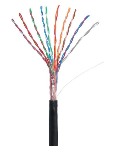 U/UTP 10pair, Cat5, Out, PE (EC-UU010-5-PE-BK-3). Кабель «витая пара» (LAN) для структурированных систем связи. NETLAN в Рязани