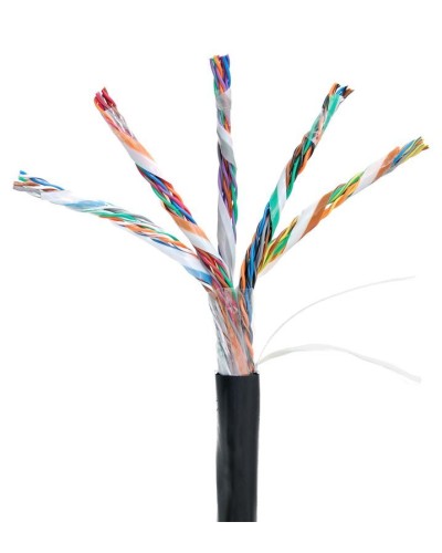 U/UTP 25pair, Cat5, Out, PE (EC-UU025-5-PE-BK-3). Кабель «витая пара» (LAN) для структурированных систем связи. NETLAN в Рязани