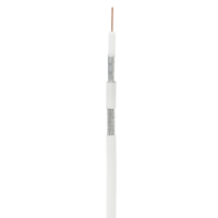 RG-6 CCS, In, PVC (UEC-C2-32123A-WT-1). Кабель коаксиальный омедненный. NETLAN