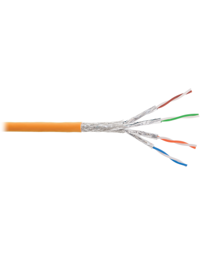S/FTP, 4pair, Cat.6a, Solid, In, LSZH (NKL 9355C-OR). Кабель «витая пара» (LAN) для структурированных систем связи. NIKOLAN в Рязани