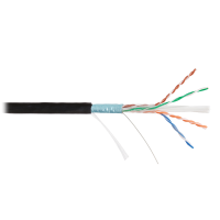F/UTP 4pair, Cat6, Solid, Out, PVC (NMC 4240B-BK). Кабель «витая пара» (LAN) для структурированных систем связи. NIKOMAX