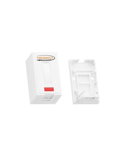 NMC-MB1P-ST-WT. Корпус настенной розетки. NIKOMAX в Рязани