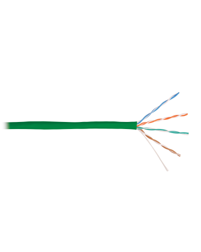 U/UTP 4pair, Cat5e, Solid, In, PVC (NMC 4100A-GN). Кабель «витая пара» (LAN) для структурированных систем связи. NIKOMAX в Рязани